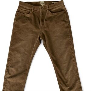 Flint & Tinder Brown Corduroy Pants
